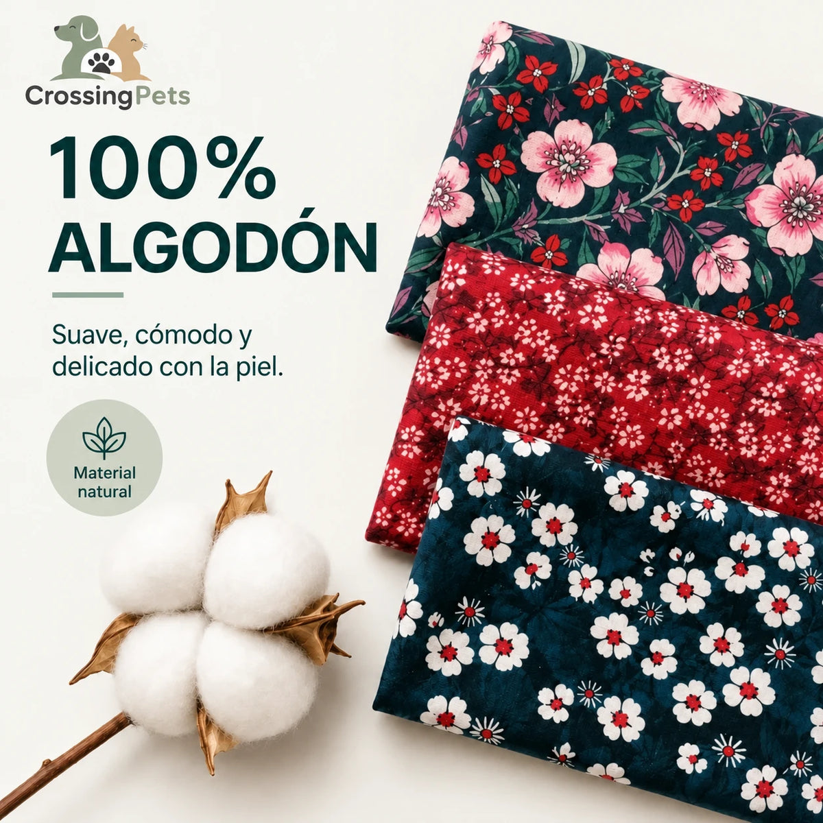 Arnés floral Reflexfit — CrossingPets — imagen 13
