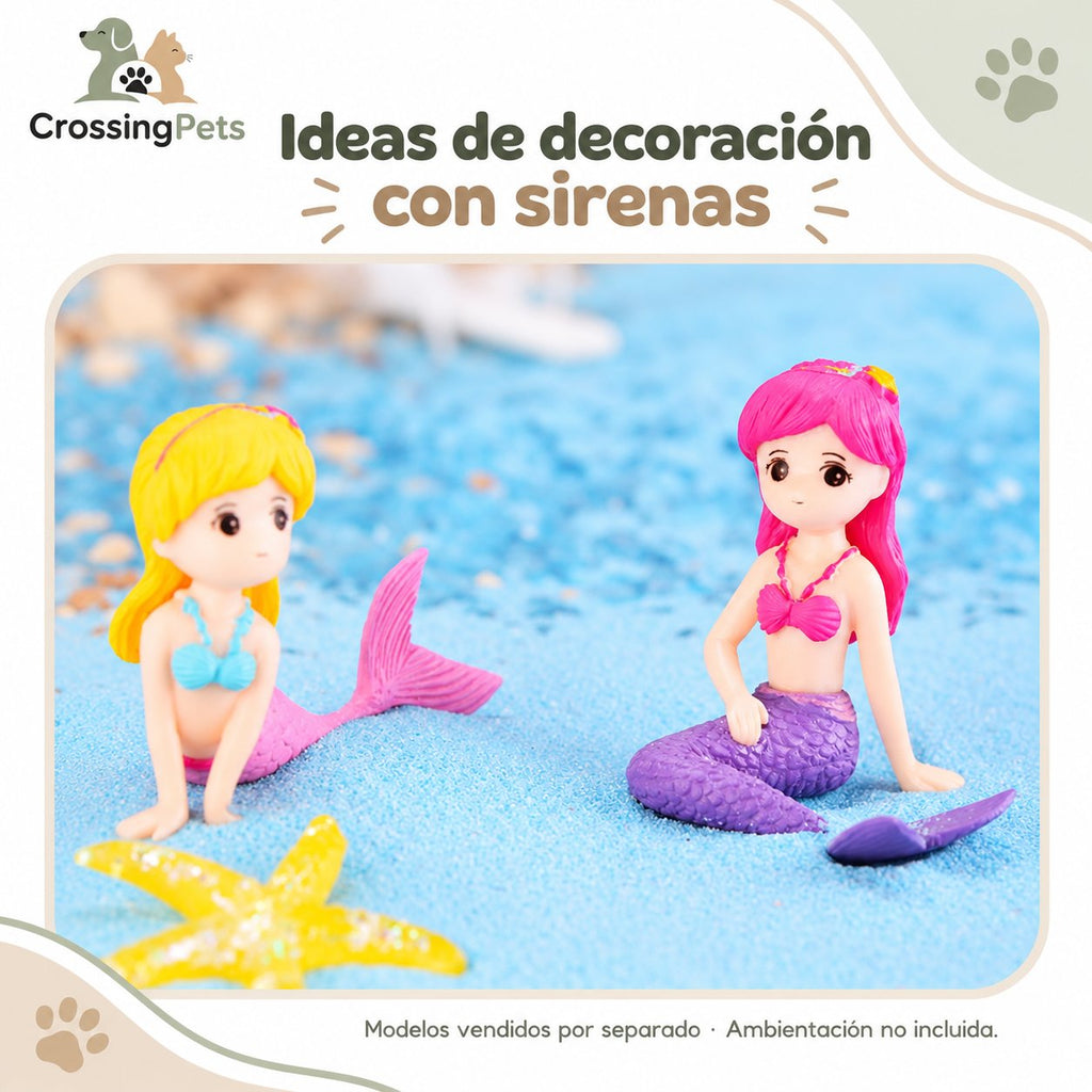 Figuras decorativas de sirena · 7 modelos a elegir — CrossingPets · imagen 11
