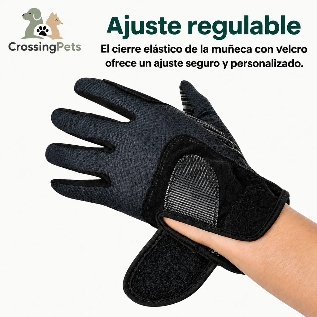 Cierre ajustable de muñeca de los guantes Boodun CrossingPets.