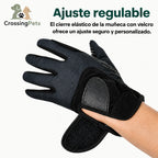 Cierre ajustable de muñeca de los guantes Boodun CrossingPets.