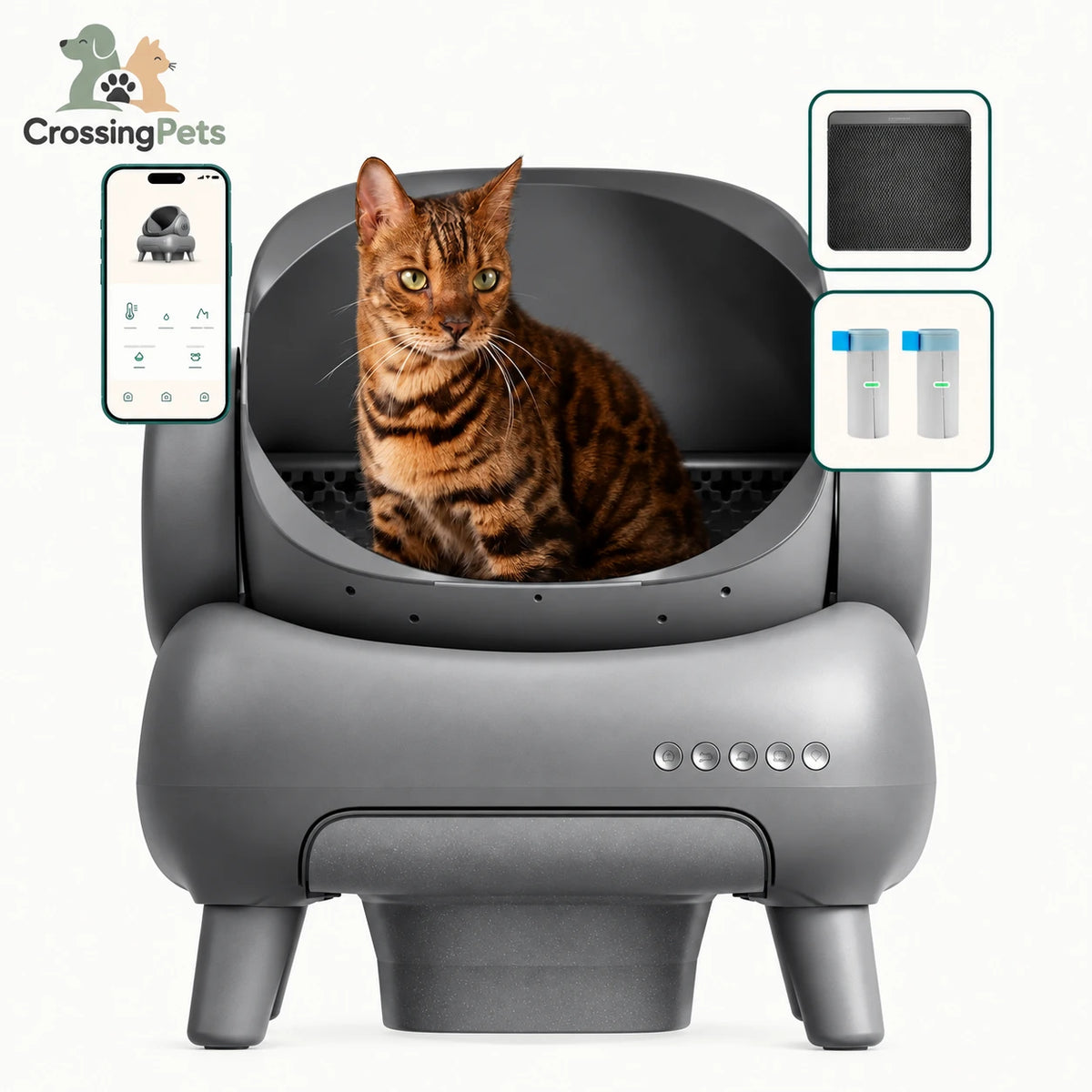 Arenero Neakasa M1 CrossingPets — imagen 4
