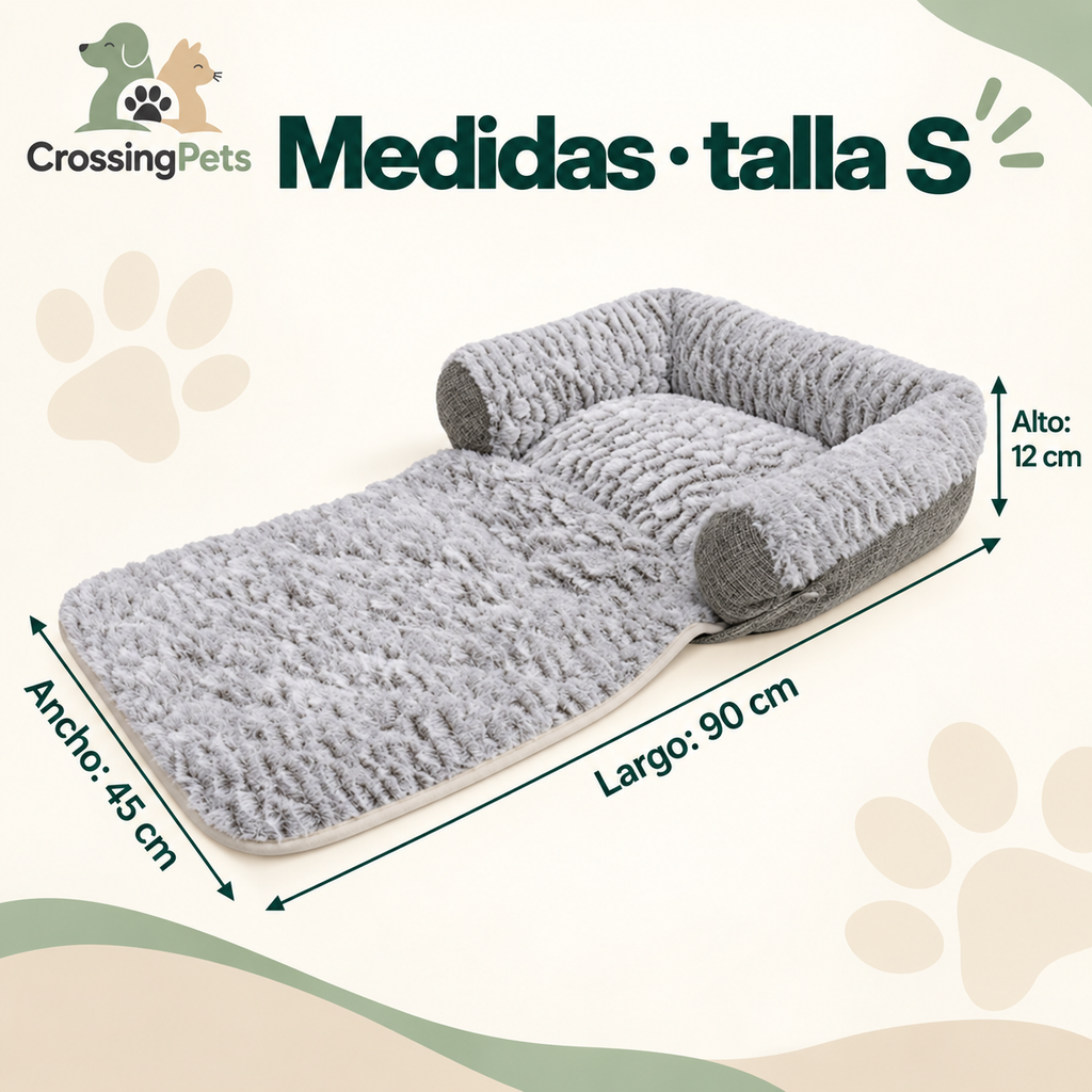 Cama convertible 3 en 1 para perros — CrossingPets · imagen 5