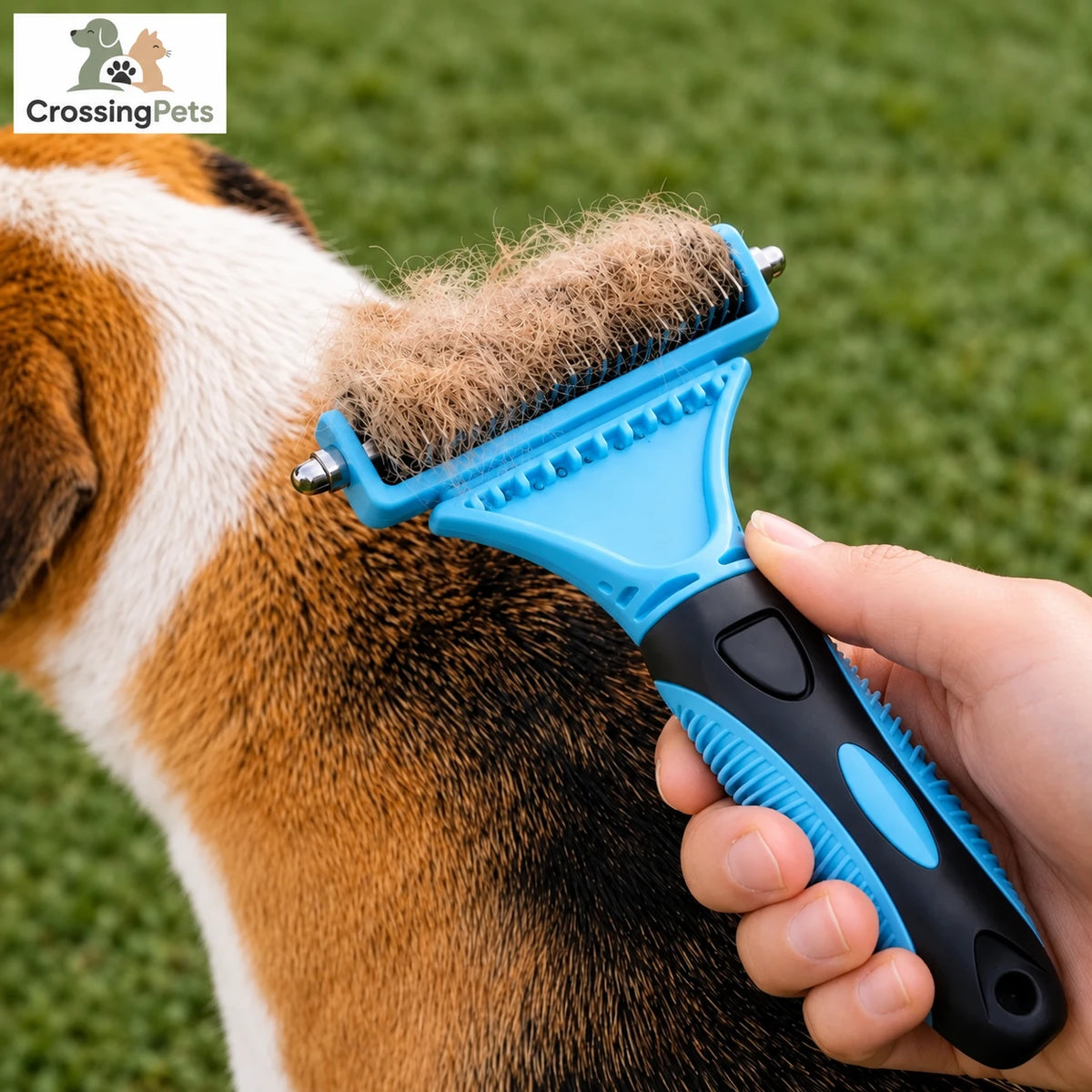 Cepillo quitapelo de doble cara CrossingPets - imagen 6 en español