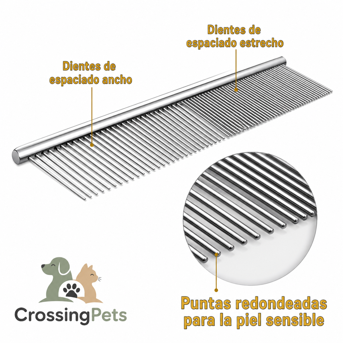 Peine antinudos