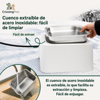 Cuenco de agua con calefacción eléctrica