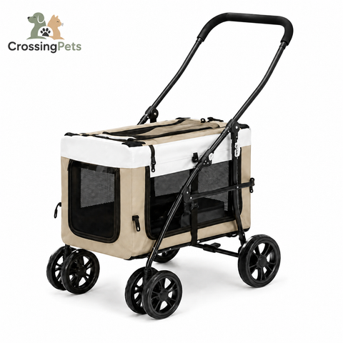 Carrito para mascotas 2 en 1