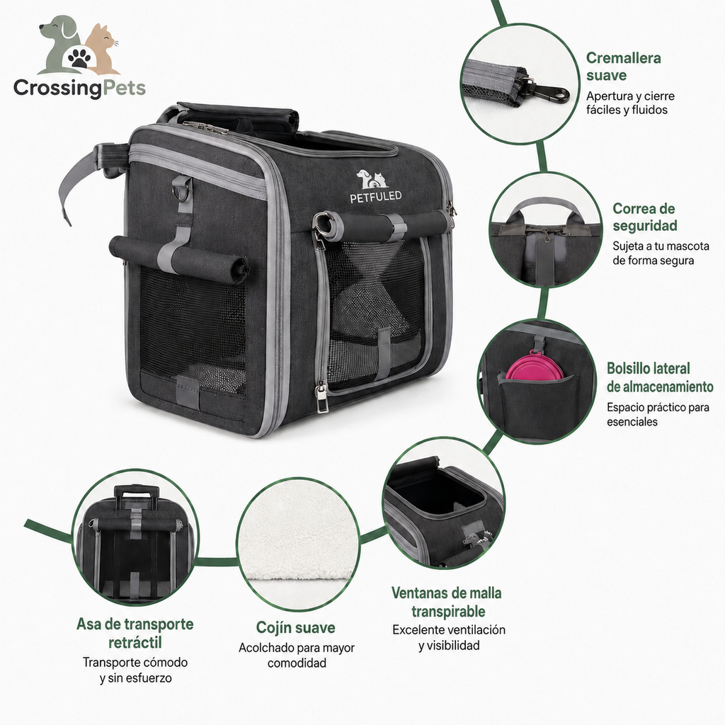 Bolsa para bicicleta PetFuled