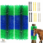Cepillo de masaje para caballos