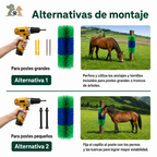 Cepillo de masaje para caballos