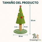 Mini árbol de Navidad rascador