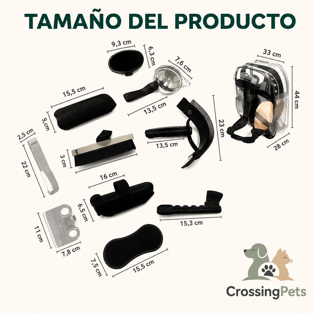 Complete horse grooming kit