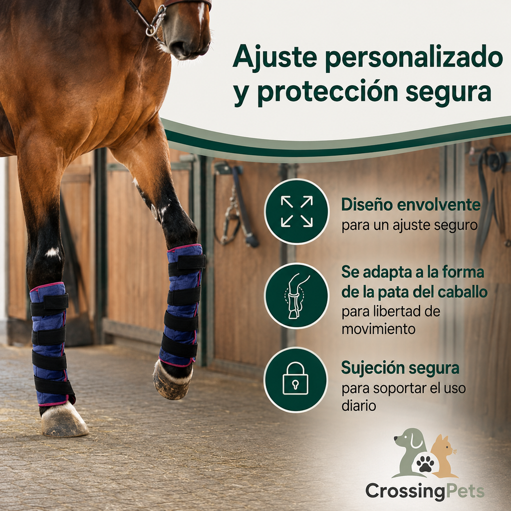 Venda refrescante para caballos