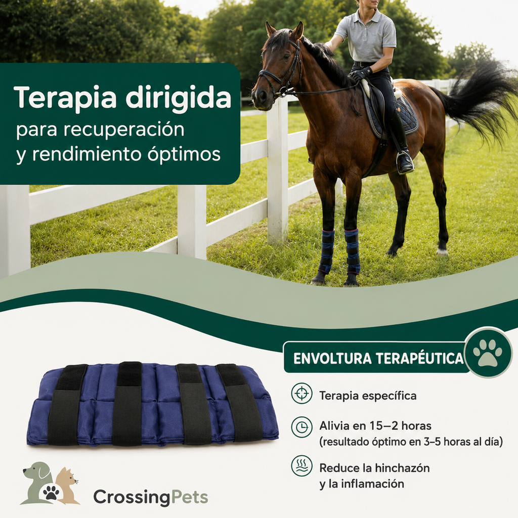 Venda refrescante para caballos