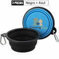 Cuenco de agua portátil plegable