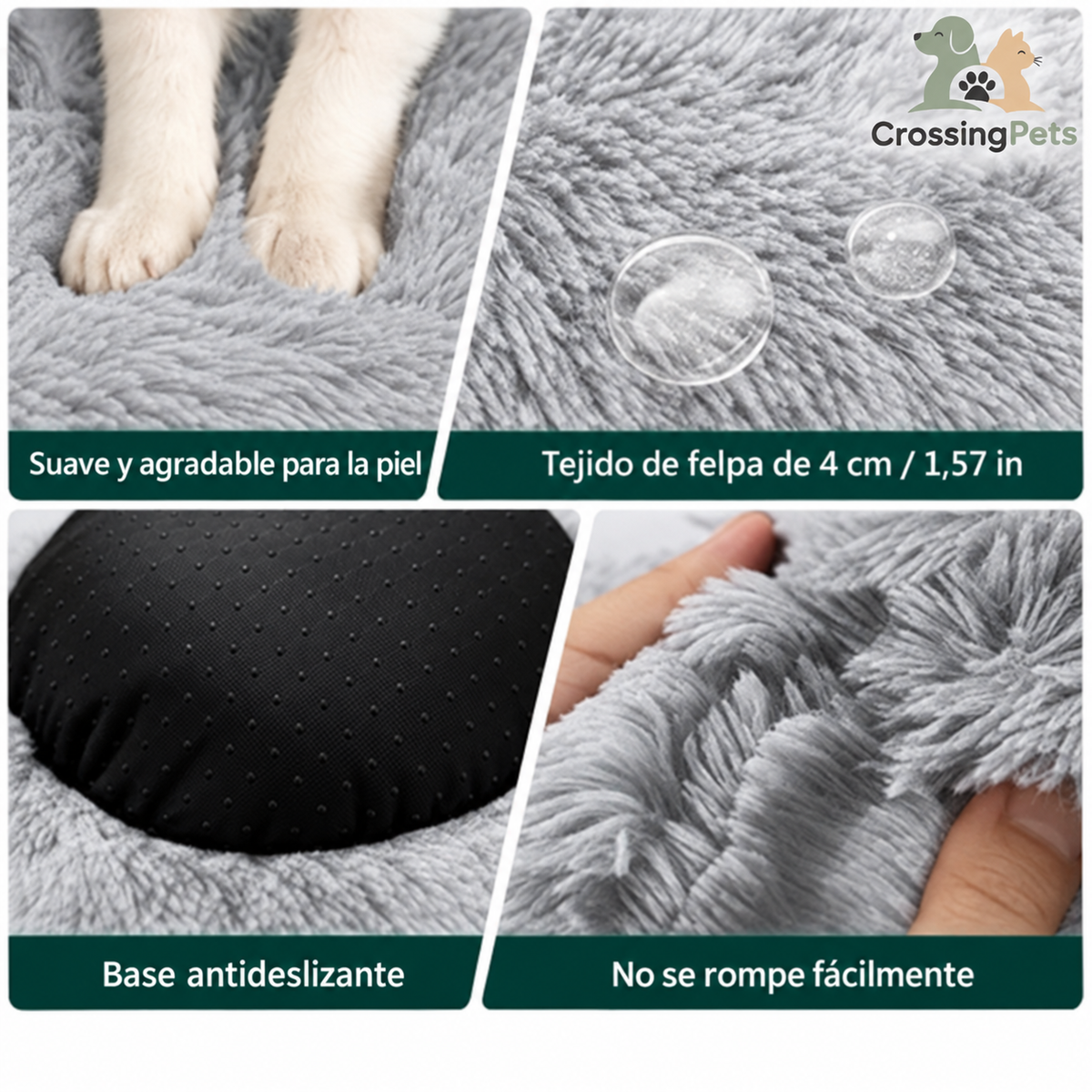 CozyCloud großes Bett für Hunde und Menschen