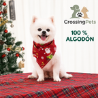 Pañuelo navideño para perros