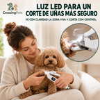 Silvetti 2-in-1 pet nail clippers, file and LED