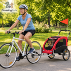 PawHut 2-in-1 bike trailer and stroller