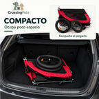 PawHut 2-in-1 bike trailer and stroller