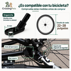 Remolque para bicicleta 3 en 1 de Pawhut