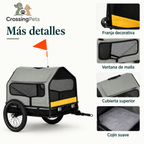 Remolque para bicicleta 3 en 1 de Pawhut