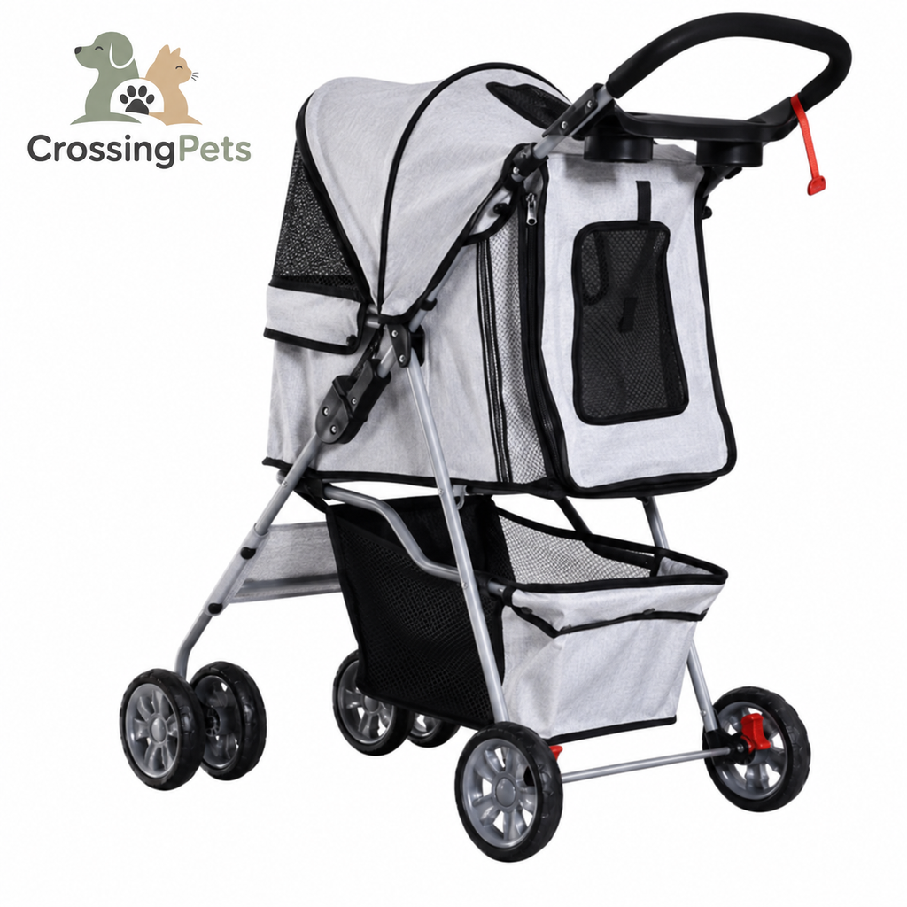 Faltbarer Haustierbuggy