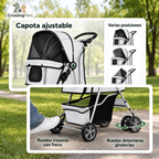Faltbarer Haustierbuggy