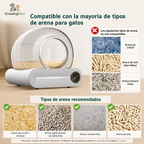 Litterluxe Pro selbstreinigende Katzentoilette