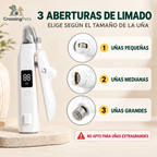 Silvetti 2-in-1 pet nail clippers, file and LED