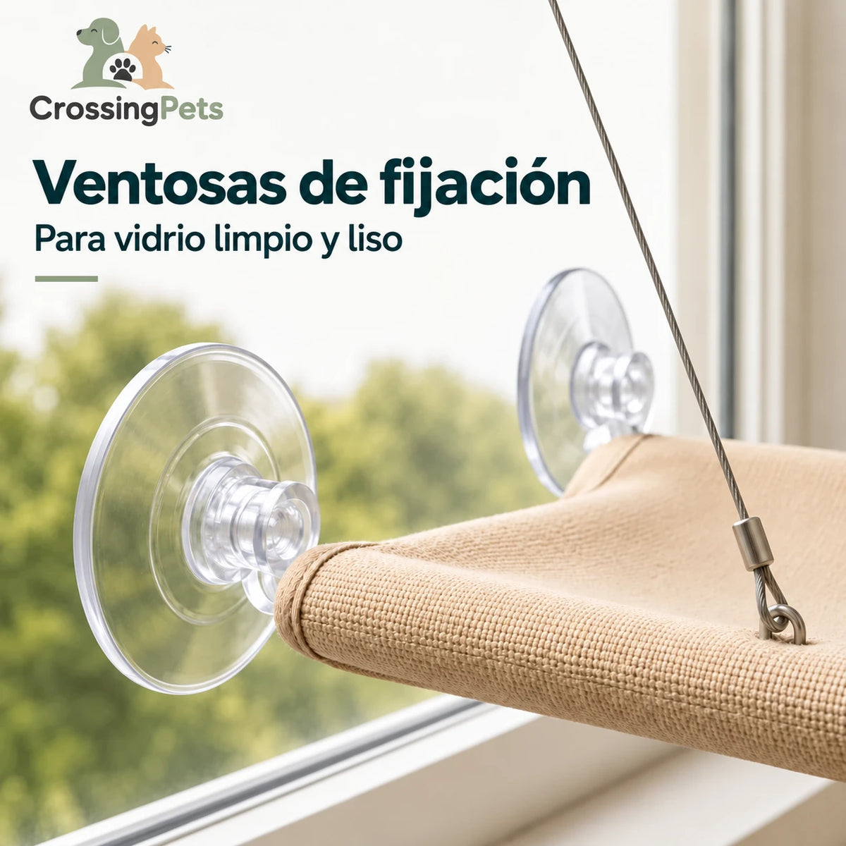 Cama de ventana Lunera de CrossingPets — imagen 4