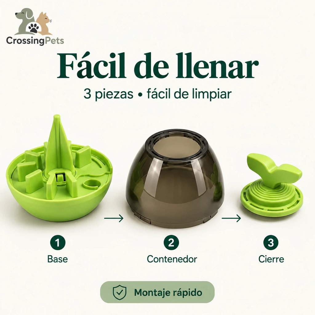 Comedero antigoteo CrossingPets - imagen 10 en español