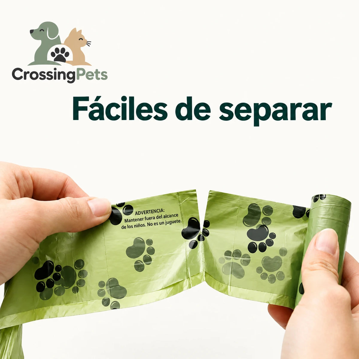 CrossingPets-Kotbeutel — Bild 11, Informationen auf Spanisch