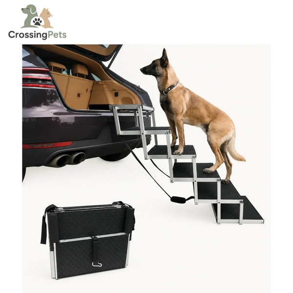 Escalones plegables para perros