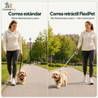 Correa retráctil FlexiPet — imagen 7 — CrossingPets