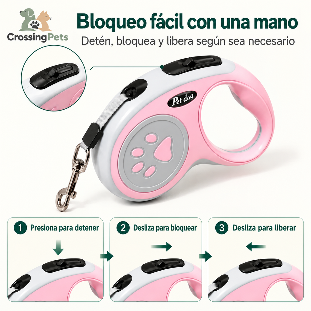 Correa retráctil FlexiPet — imagen 8 — CrossingPets