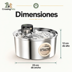 Fuente de agua inalámbrica Fontanello para gatos — imagen 3 — CrossingPets