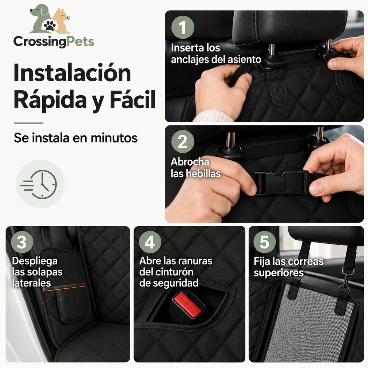 Funda para asiento trasero — imagen 10 — CrossingPets