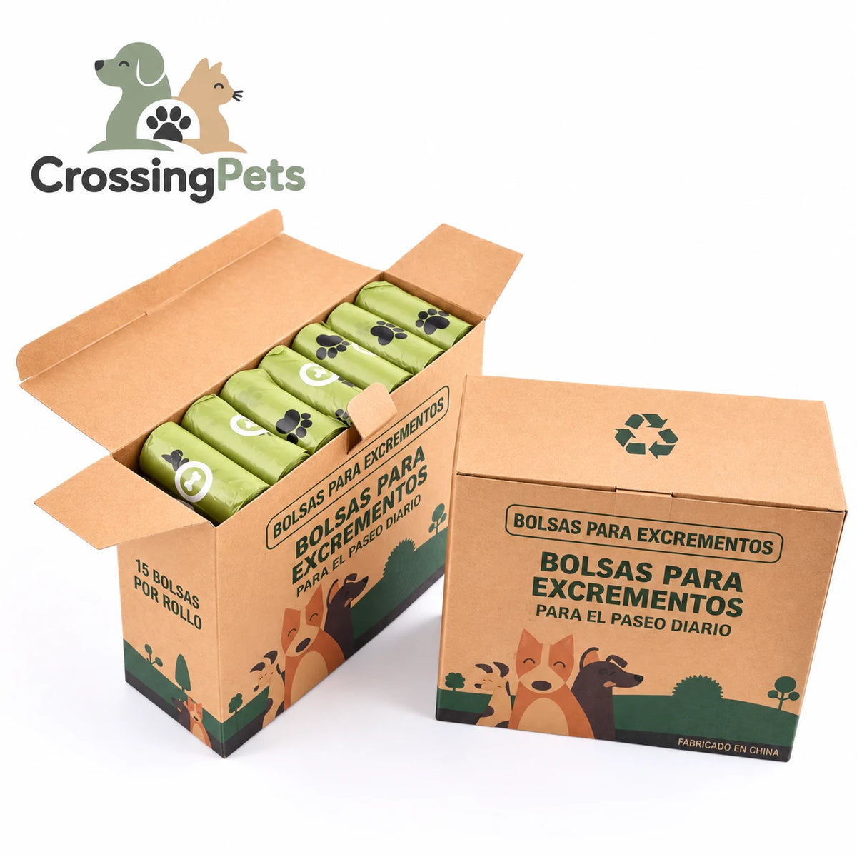 Bolsas para excrementos CrossingPets — imagen 5, información en español