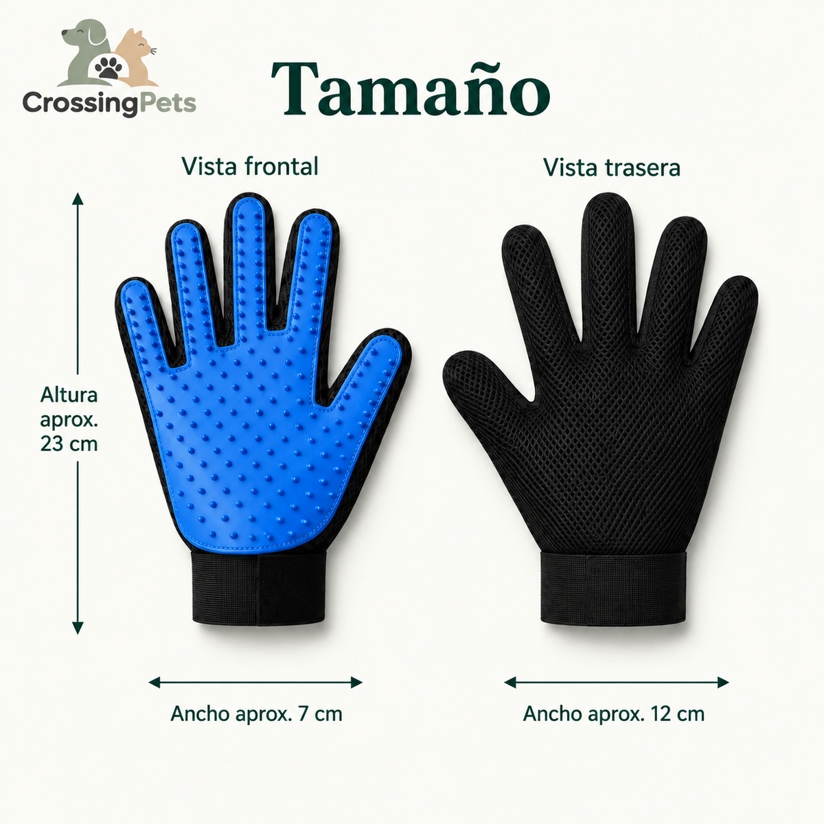 Guante de aseo — imagen 6 — CrossingPets