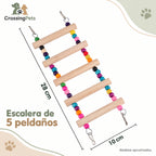 Juguetes y accesorios para aves: columpios, aros y escaleras — CrossingPets · imagen 19