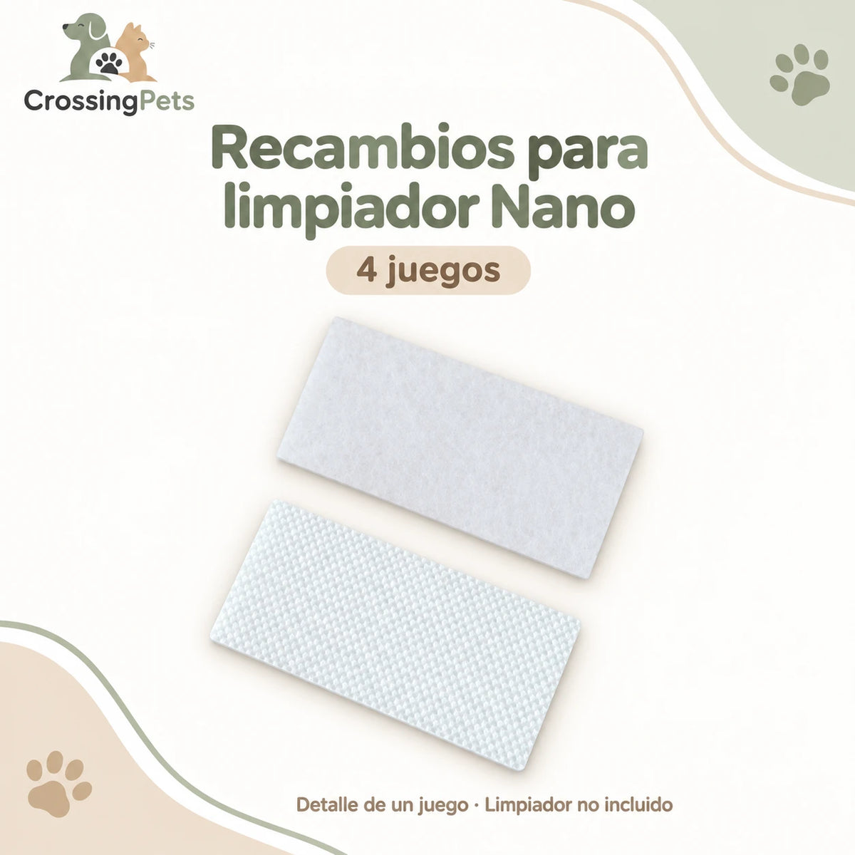 Limpiador magnético de acuario Mini o Nano y recambios — CrossingPets · imagen 2