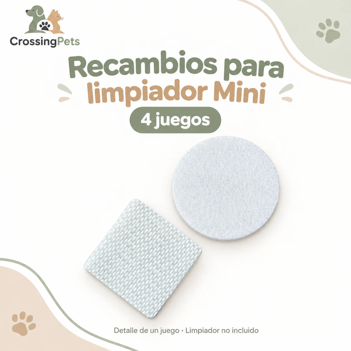 Limpiador magnético de acuario Mini o Nano y recambios — CrossingPets · imagen 1