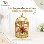 Jaula decorativa de metal con cúpula — CrossingPets · imagen 6