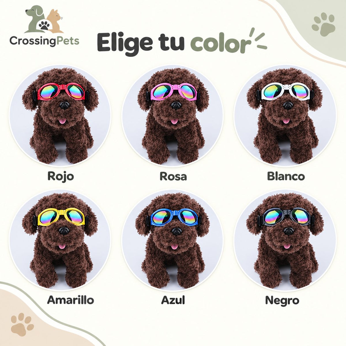 Gafas ajustables para perros — CrossingPets · imagen 8
