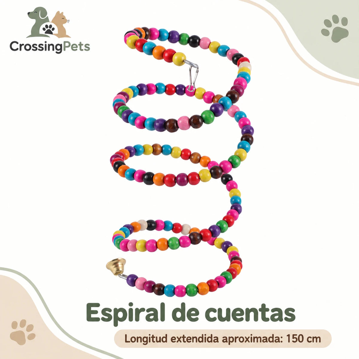 Juguetes y accesorios para aves: columpios, aros y escaleras — CrossingPets · imagen 4