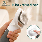 Retirada del pelo con un botón — CrossingPets