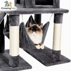 Árboles rascadores bajos para gatos CrossingPets — imagen 14