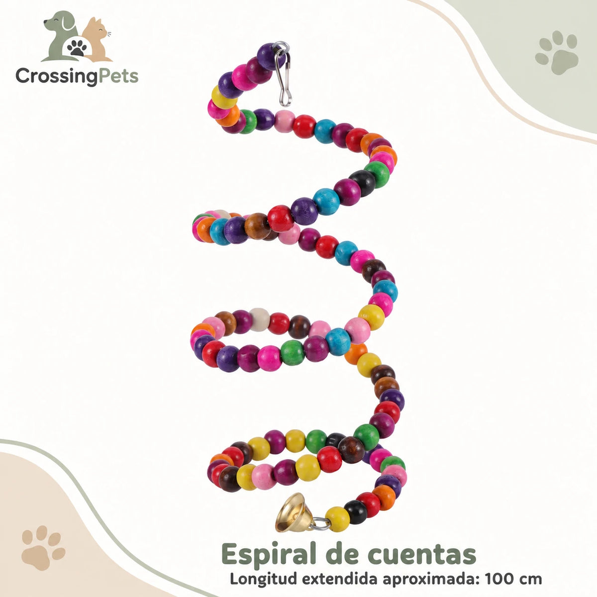Juguetes y accesorios para aves: columpios, aros y escaleras — CrossingPets · imagen 5
