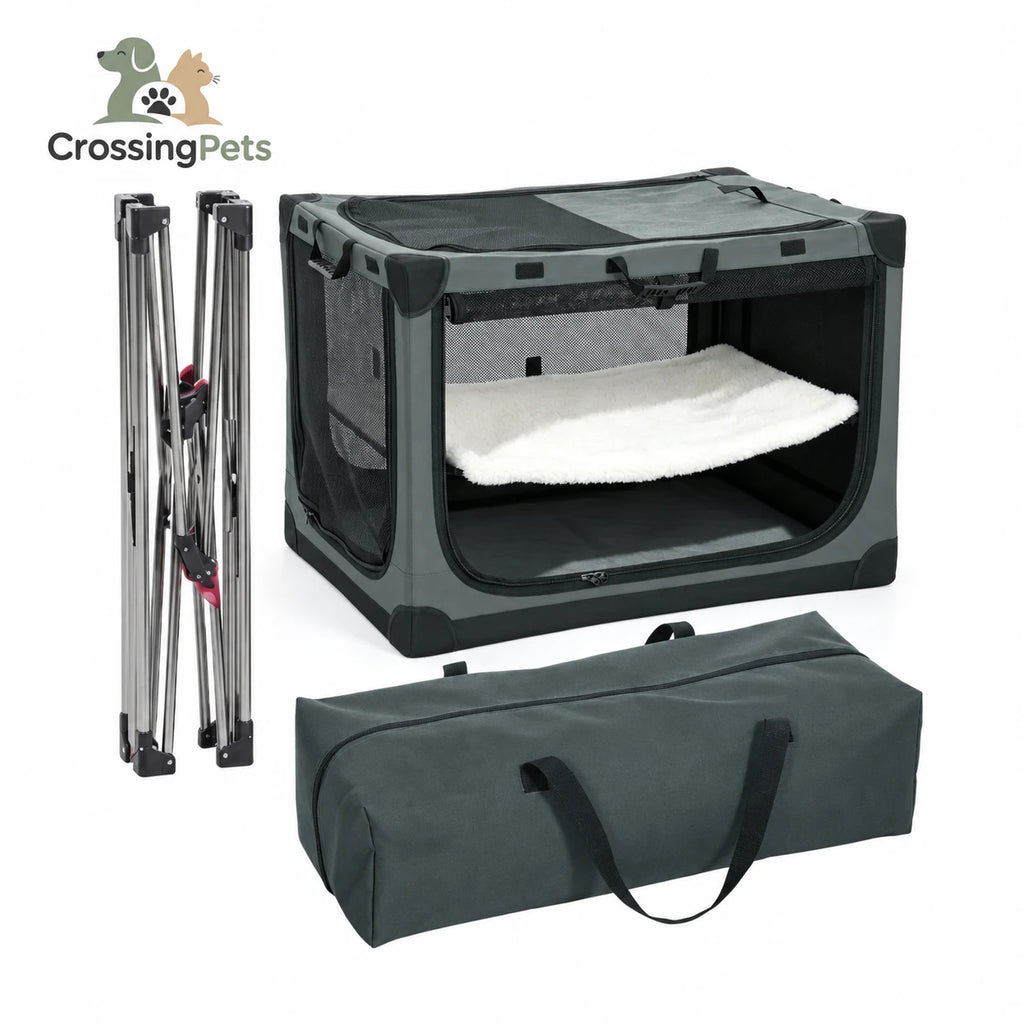 PawHut-Faltbox für Hunde — CrossingPets — Bild 1