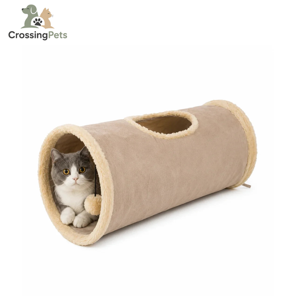 Túnel plegable para gatos Mocca